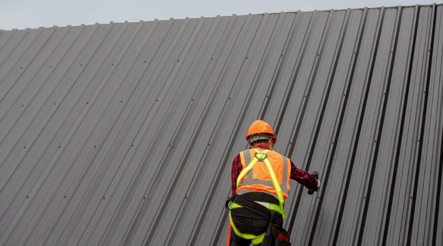Professional metal roof installation services in West Enfield, ME